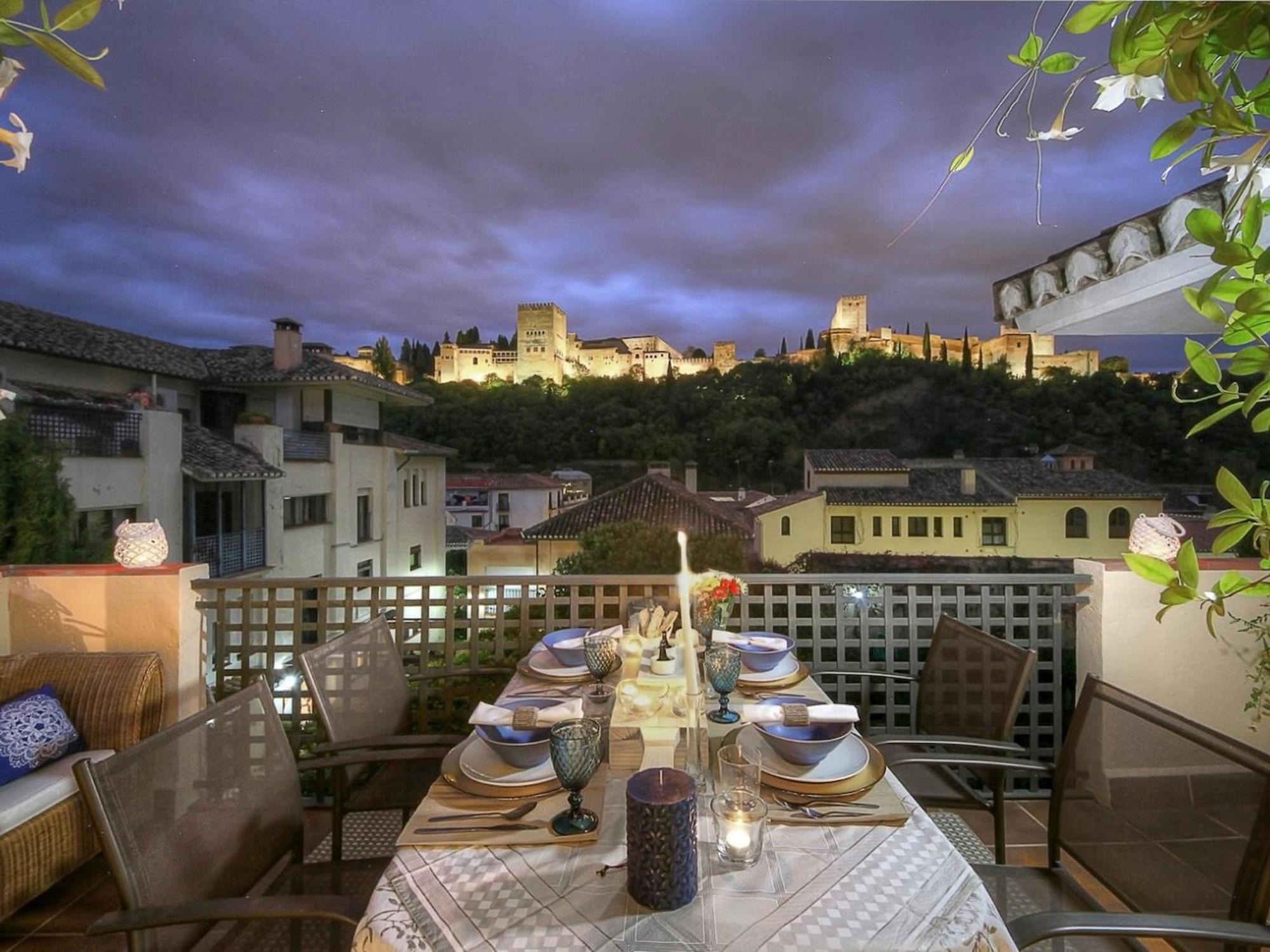 Chezmoihomes Alhambra Penthouse 2 Private Terraces Granada Eksteriør billede