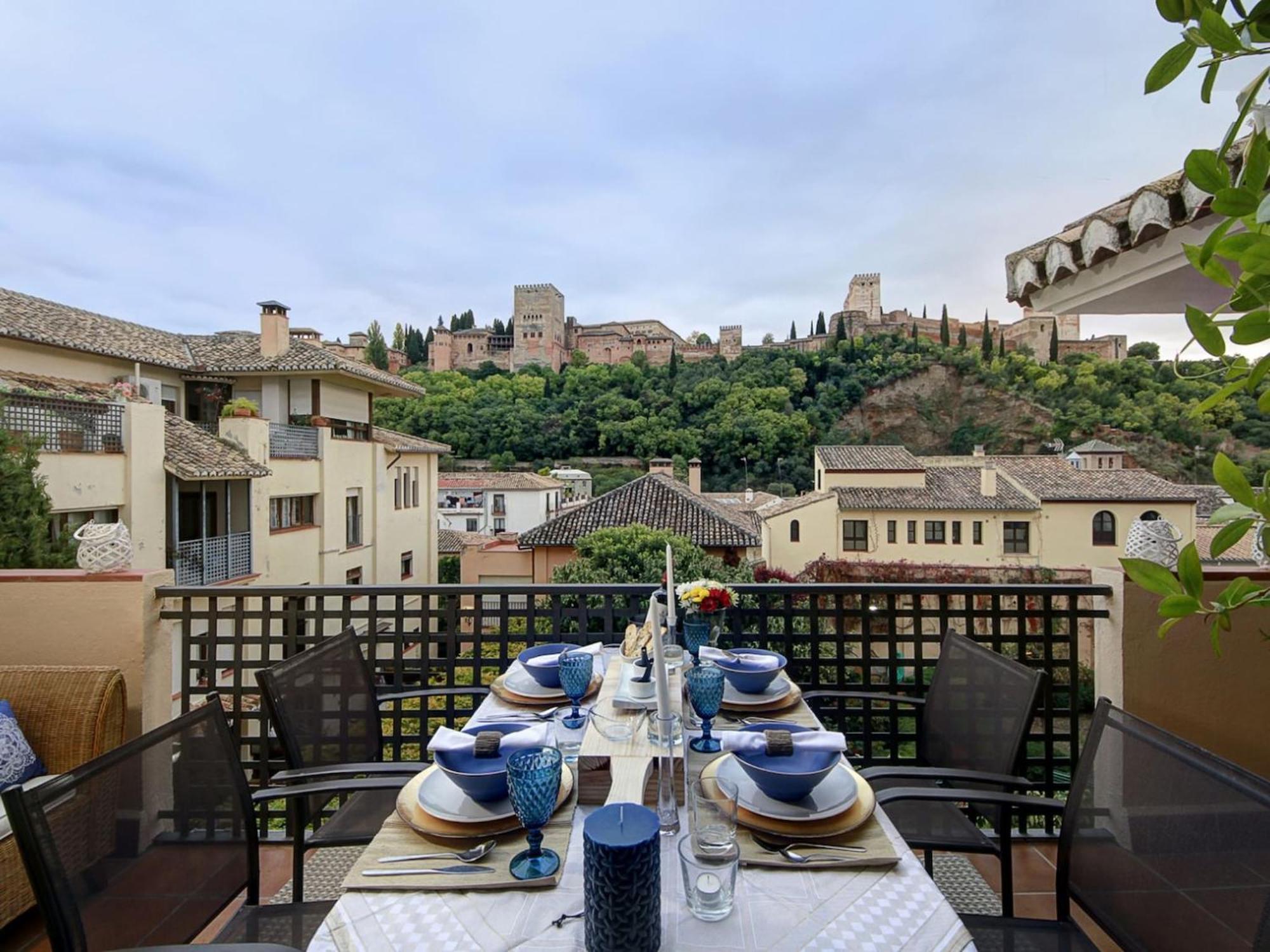 Chezmoihomes Alhambra Penthouse 2 Private Terraces Granada Eksteriør billede